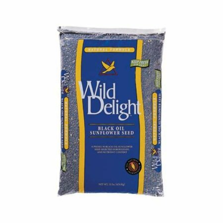 D&D COMMODITIES 5 lbs Wild Delight Black Oil Sunflowers Seed 361050